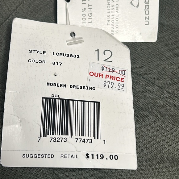 Liz Claiborne High Waisted Pants - Picture 7 of 10